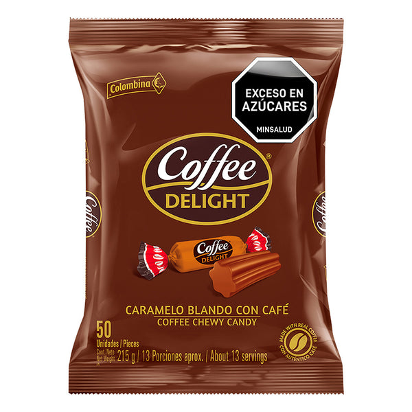 CONFITE COFFE DELIGHT BLANDO 50U
